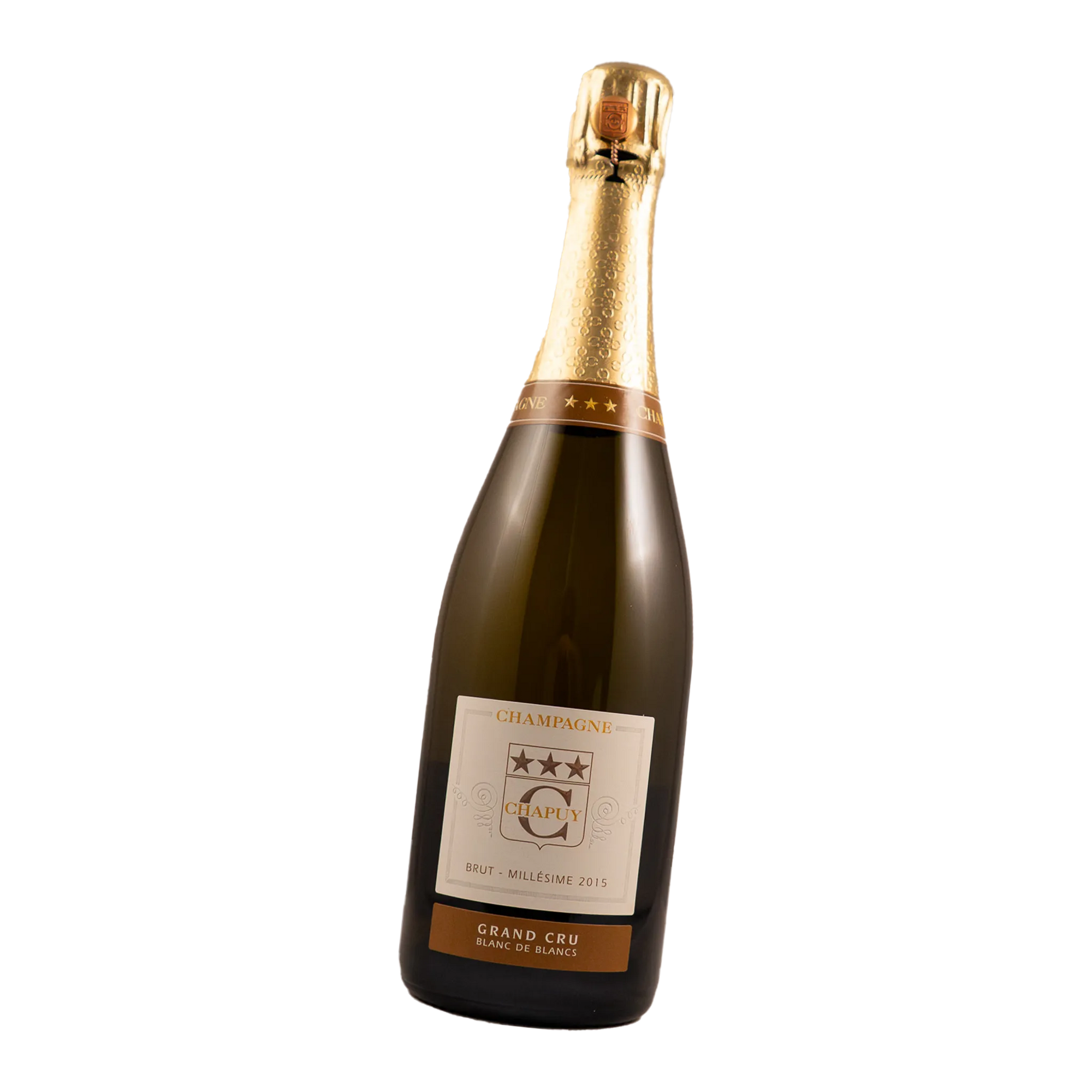 Brut Millesime 2015, Grand Cru, Blanc de Blancs fra Chapuy