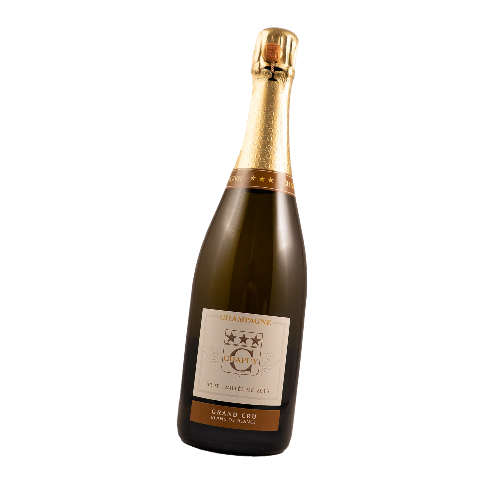 Brut Millesime 2015, Grand Cru, Blanc de Blancs fra Chapuy
