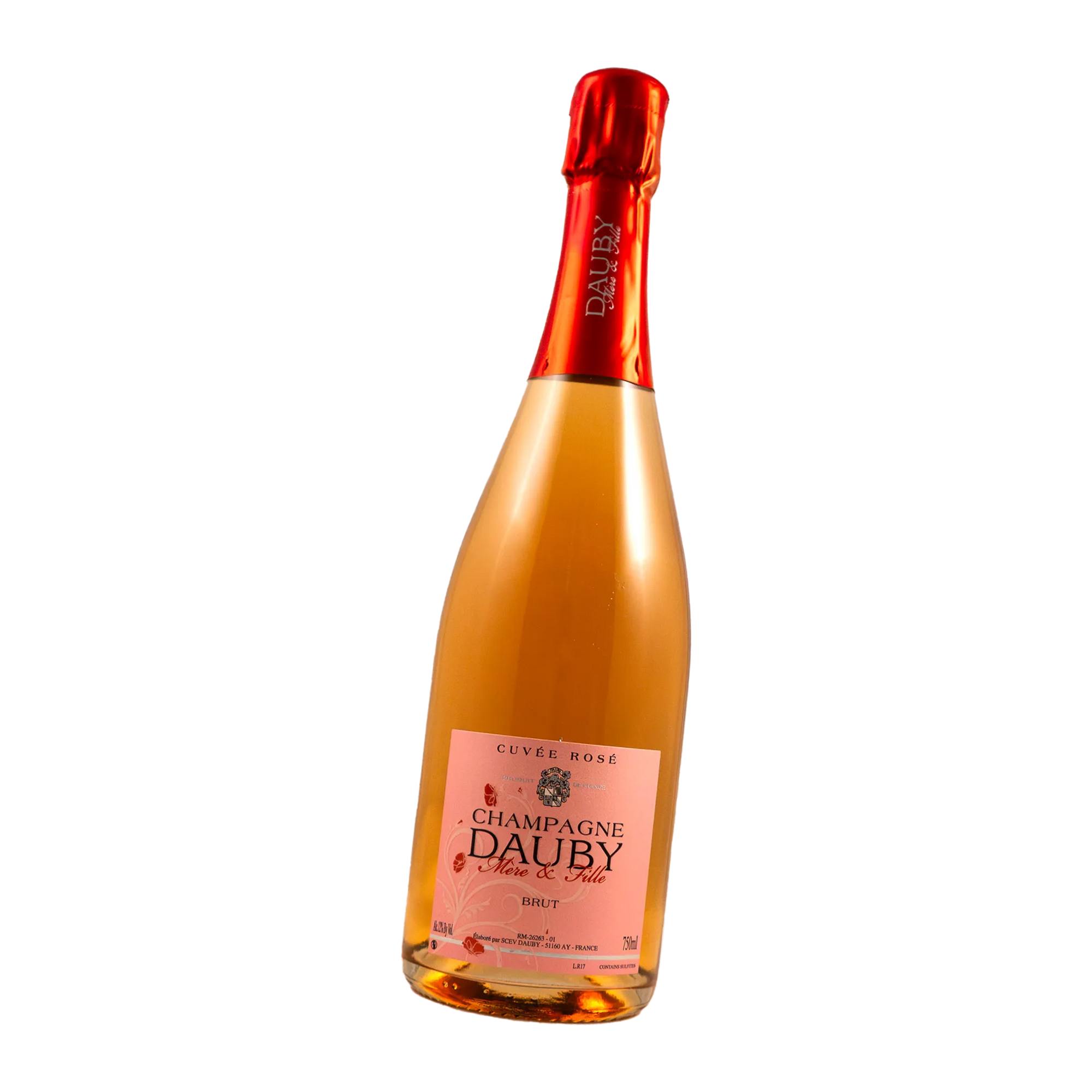 Brut Rosé fra Champagne Dauby
