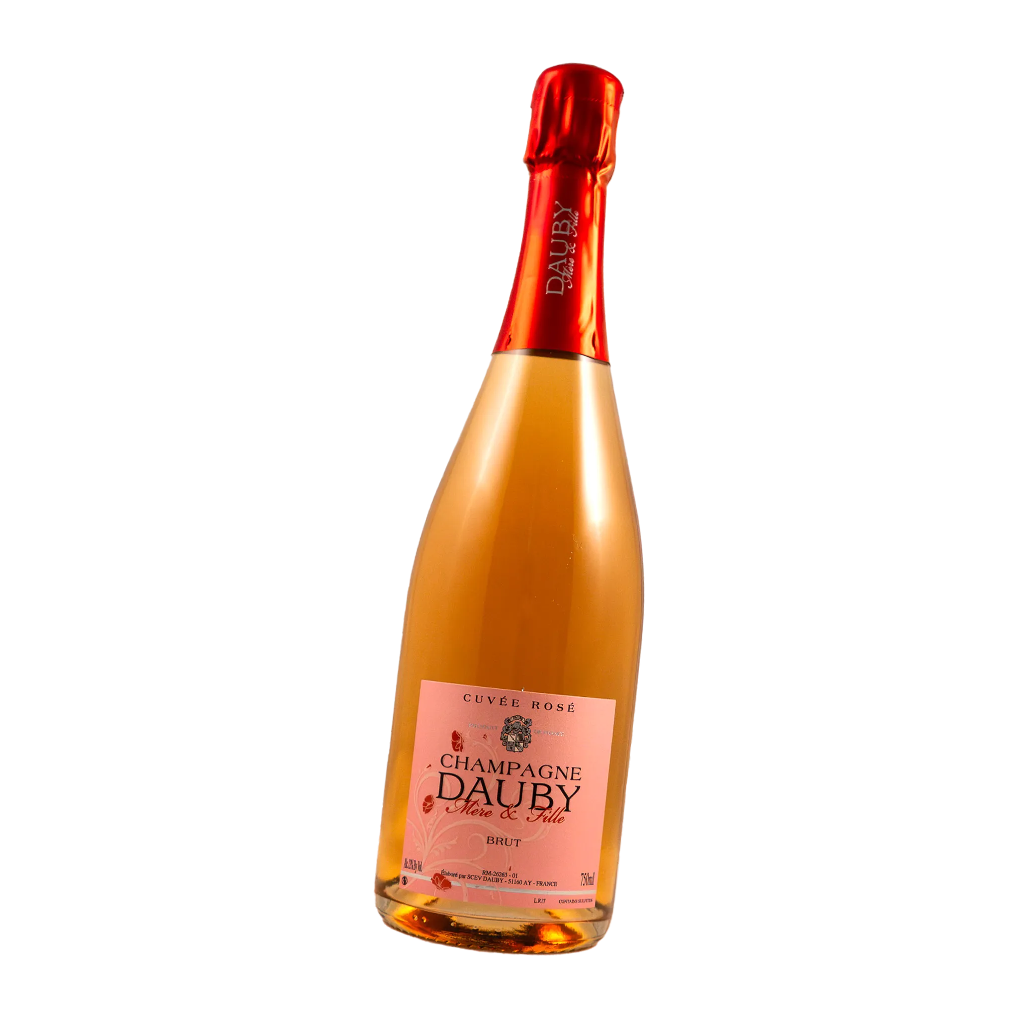 Brut Rosé fra Champagne Dauby