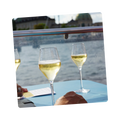 Champagne i glas på Champagne Cruise 