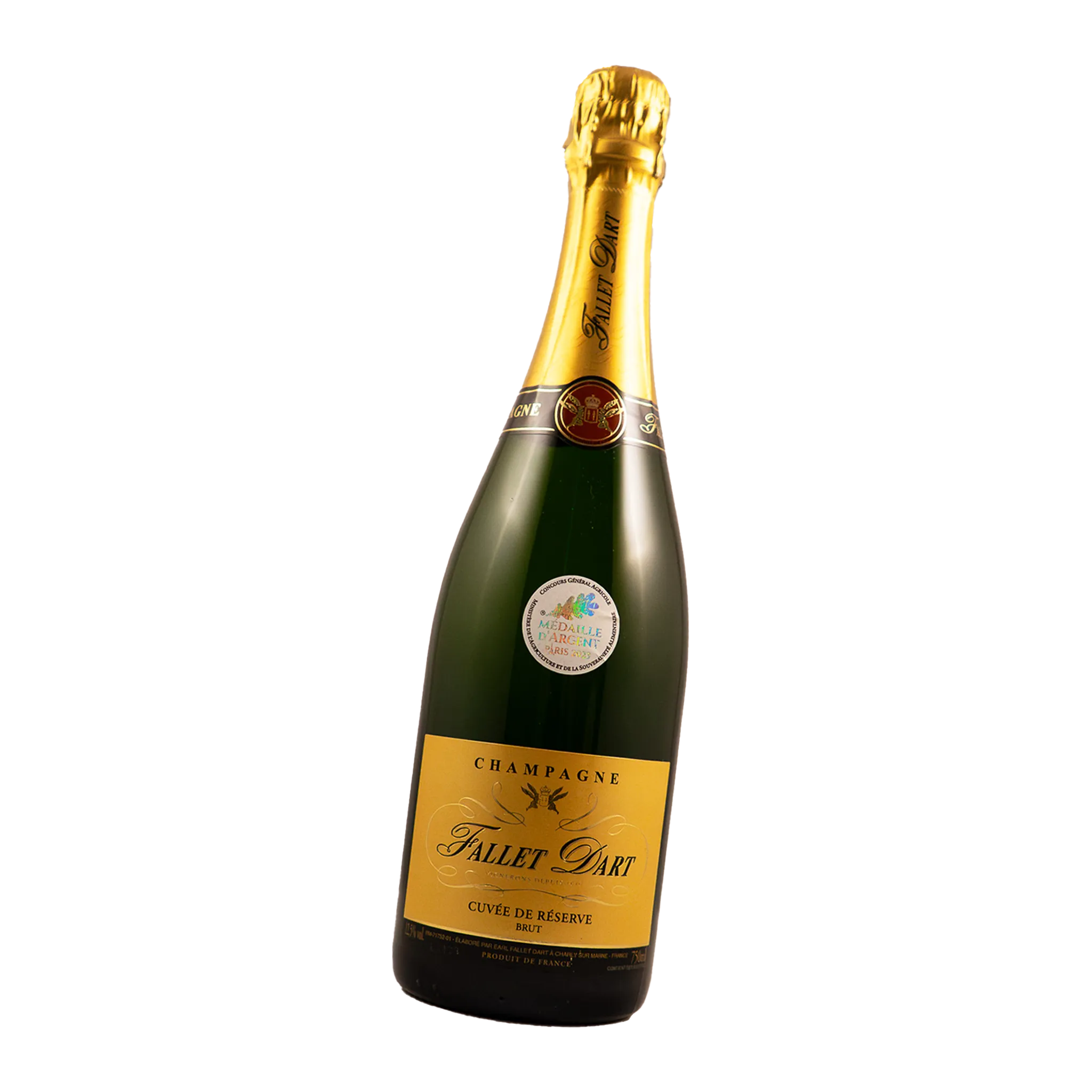 Cuvée de Réserve, Brut fra Champagne Fallet Dart