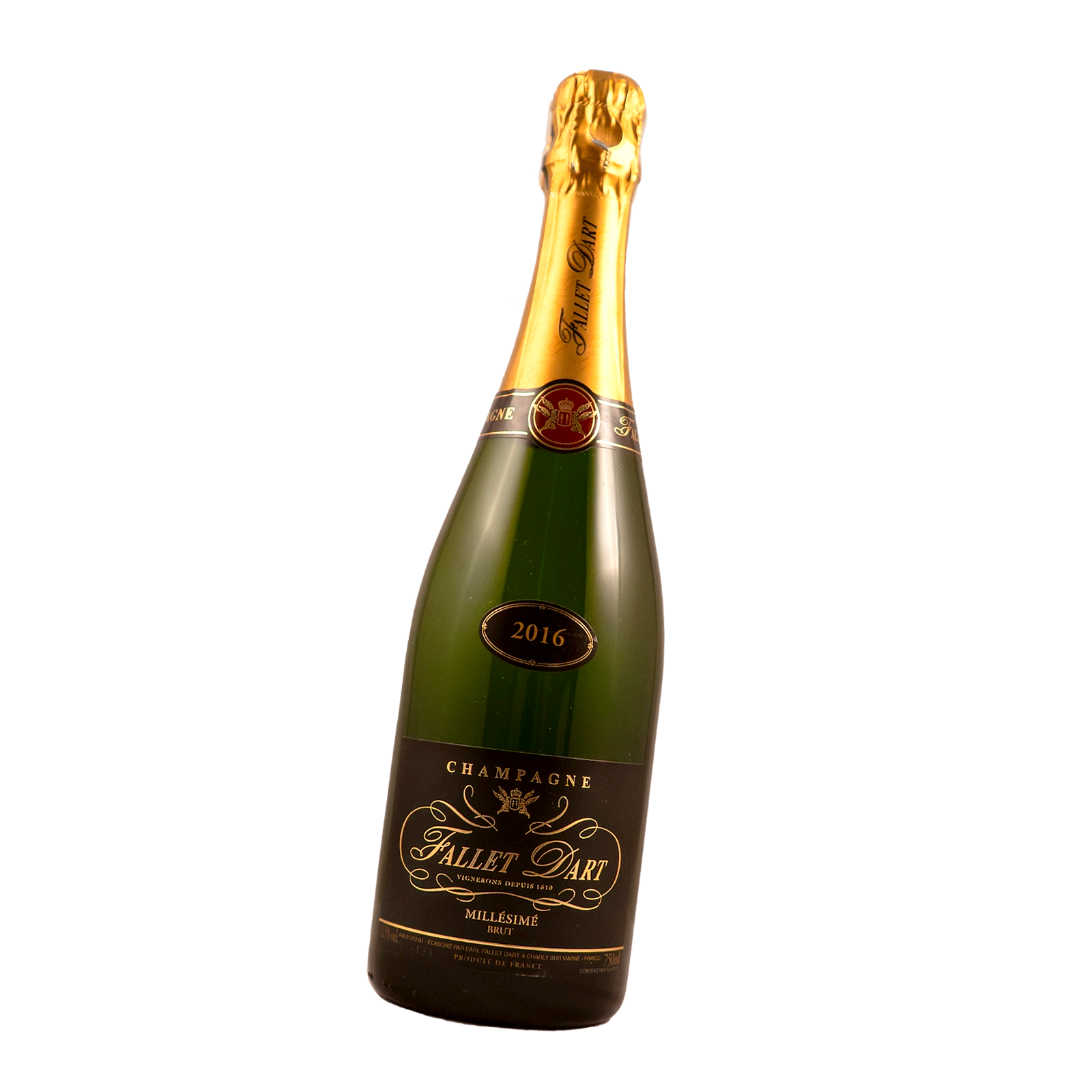 Millesime 2016, Brut fra Champagne Fallet Dart