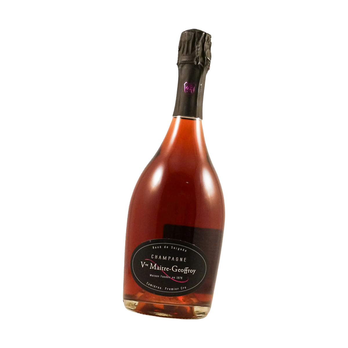 Champagne Veuve Maitre-Geoffroy, Rosé de Saignée, Premier Cru, Cumieres